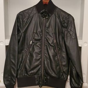 Black leather jacket from Urban Outfitters